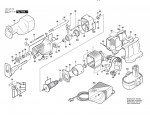 Bosch 0 601 645 742 GSA 24 VE Reciprocating saw 24 V / GB Spare Parts GSA24VE